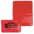 3" W x 2-1/4"H Fold Over Wallet Style Colorful Vinyl Pouch | https://www.bestnamebadges.com