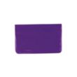 3" W x 2-1/4"H Fold Over Wallet Style Colorful Vinyl Pouch | https://www.bestnamebadges.com
