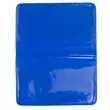 3" W x 2-1/4"H Fold Over Wallet Style Colorful Vinyl Pouch | https://www.bestnamebadges.com