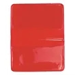 3" W x 2-1/4"H Fold Over Wallet Style Colorful Vinyl Pouch | https://www.bestnamebadges.com