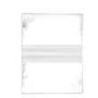 3" W x 2-1/4"H Fold Over Wallet Style Colorful Vinyl Pouch | https://www.bestnamebadges.com