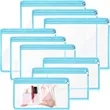 Clear Zipper Pouches | https://www.bestnamebadges.com