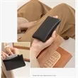 Vegan Leather Coin Purse With Zipper | https://www.bestnamebadges.com