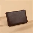 Vegan Leather Coin Purse With Zipper | https://www.bestnamebadges.com