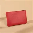 Vegan Leather Coin Purse With Zipper | https://www.bestnamebadges.com