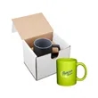 11oz Basic C Handle Ceramic Mug In Mailer | https://www.bestnamebadges.com
