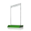 Oakwood Award - Green | https://www.bestnamebadges.com
