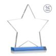 Chippendale Star Award - Sky Blue | https://www.bestnamebadges.com