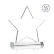 Chippendale Star Award - Clear | https://www.bestnamebadges.com