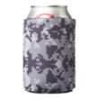 Digital Pattern Foam Can Coolers | https://www.bestnamebadges.com