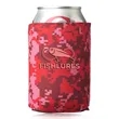 Digital Pattern Foam Can Coolers | https://www.bestnamebadges.com