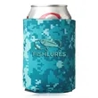 Digital Pattern Foam Can Coolers | https://www.bestnamebadges.com