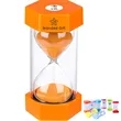 1 Minute Sand Timer | https://www.bestnamebadges.com