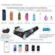 Running Belt Hydration Waist Pack | https://www.bestnamebadges.com