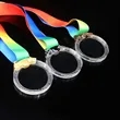 Customize Crystal Award Medals With Ribbon | https://www.bestnamebadges.com