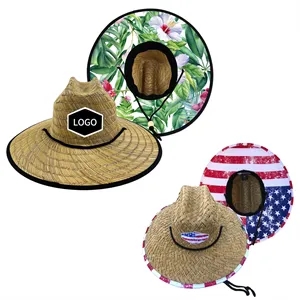 Sun Protection Adjustable Adult Straw Hat