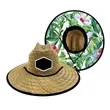 Sun Protection Adjustable Adult Straw Hat | https://www.bestnamebadges.com