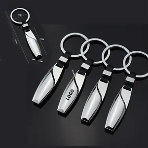 Metal Water Drop Keychain