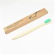 Natural Bamboo Toothbrush With Case | https://www.bestnamebadges.com