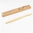 Natural Bamboo Toothbrush With Case | https://www.bestnamebadges.com
