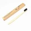 Natural Bamboo Toothbrush With Case | https://www.bestnamebadges.com