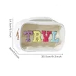 Travel Essentials Makeup Bag | https://www.bestnamebadges.com