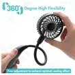Portable Neck Fan | https://www.bestnamebadges.com