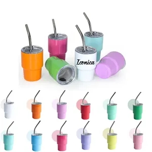 2 OZ Double Wall Vacuum Insulated Cups