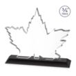 Maple Leaf Award - Black | https://www.bestnamebadges.com