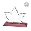 Maple Leaf VividPrint™ Award - Red | https://www.bestnamebadges.com