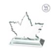 Maple Leaf VividPrint™ Award - Starfire | https://www.bestnamebadges.com