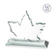 Maple Leaf VividPrint™ Award - Starfire | https://www.bestnamebadges.com