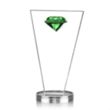 Jervis Gemstone Award - Emerald | https://www.bestnamebadges.com