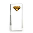 Balmoral Gemstone Award - Amber | https://www.bestnamebadges.com