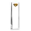 Balmoral Gemstone Award - Amber | https://www.bestnamebadges.com