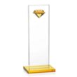 Bayview Gemstone Award - Amber | https://www.bestnamebadges.com
