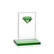 Bayview Gemstone Award - Emerald | https://www.bestnamebadges.com