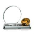 Encarna Gemstone Award - Amber | https://www.bestnamebadges.com