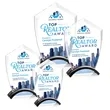 Pullman VividPrint™ Award - Black | https://www.bestnamebadges.com