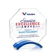 Lacota VividPrint™ Award - Blue | https://www.bestnamebadges.com