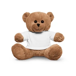 8.5" Plush Bear With T-Shirt