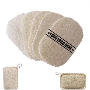 4 Packs Dishwashing Loofah Scrubber