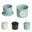 Countertop Ceramic Butter Dish Keeper Butter Bell Crock | https://www.bestnamebadges.com