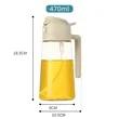 2 in 1 Oil Sprayer Dispenser for Cooking | https://www.bestnamebadges.com