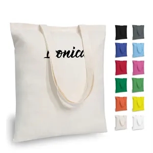 Economical Cotton Tote , Lightweight Reusable Grocery Bags