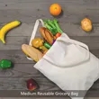 Economical Cotton Tote , Lightweight Reusable Grocery Bags | https://www.bestnamebadges.com
