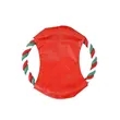 Woven Soft Flying Disc Dog Toy for Throwing & Fetching | https://www.bestnamebadges.com