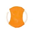 Woven Soft Flying Disc Dog Toy for Throwing & Fetching | https://www.bestnamebadges.com