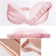 Silk Sleep Eye Mask & Blindfold with Elastic Strap/Headband | https://www.bestnamebadges.com