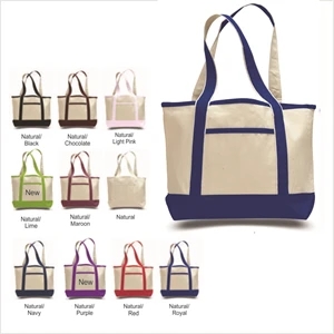 Canvas Small Deluxe Tote Bag